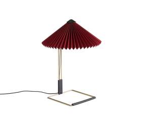 Stolová lampa Matin 300, polished brass / oxide red