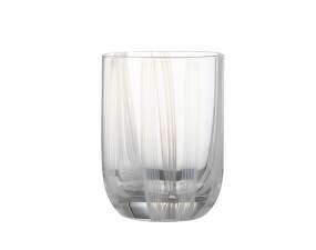 Pohár Stripe Glass, white stripes