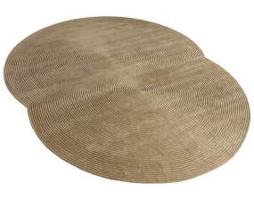 Koberec Zen Rounded 300x377, dark beige