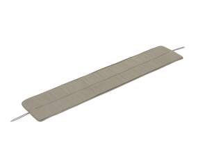 Textilný podsedák Linear Steel Bench 170, light grey