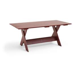 Jedálenský stôl Crate L180, iron red
