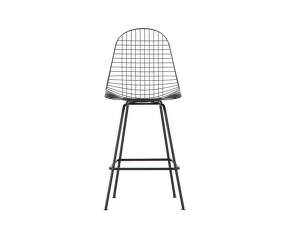 Barová stolička Eames Wire Low, basic dark