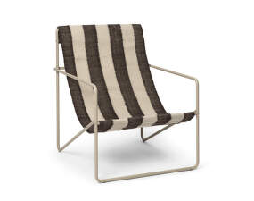 Kreslo Desert Lounge Chair, cashmere/chocolate