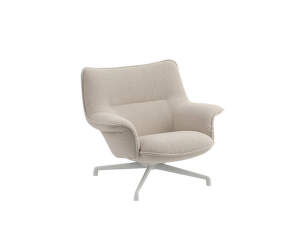 Kreslo Doze Lounge Chair Low Swivel, Heart 7 / grey