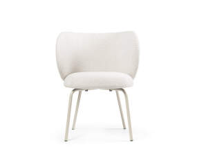 Jedálenská stolička Rico Soft Bouclé, off-white/sand