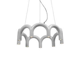 Závesné svietidlo Arch Circle 76, white