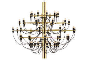 Luster 2097/50 Clear Bulbs, brass