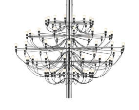 Luster 2097/75 Frosted Bulbs, chrome