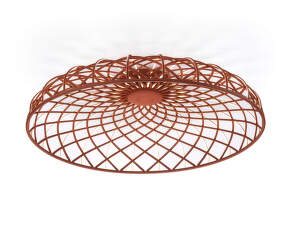 Stropné svietidlo Skynest, brick red