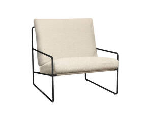 Kreslo Desert 1-Seater, black/off-white