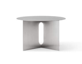 Konferenčný stolík Androgyne Ø63, brushed steel