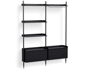 Policový systém Pier kombinácia 1082, black