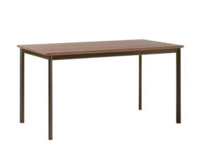Jedálenský stôl Drip HW115, bronzed/lacquered walnut