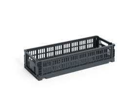 Úložný box Colour Crate Oblong Mini, charcoal