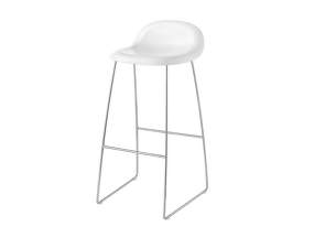 Barová stolička 3D Bar Stool, white cloud/sledge base