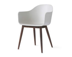 Stolička Harbour Chair Wood, white / dark oak