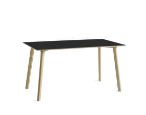 Stôl CPH Deux 210 L140, ink black/beech