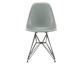 Stolička Eames Fiberglass DSR, sea foam green/black