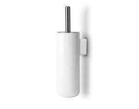 Toaletná kefa na stenu, white
