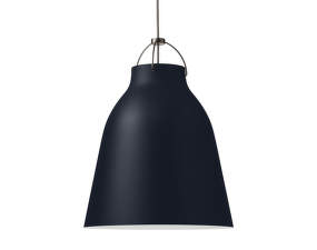 Závesná lampa Caravaggio P3, matt dark ultramarine