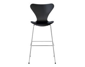 Barová stolička Series 7, black ash / chrom
