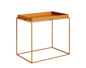 Stolík Tray Side Table Rectangular 40x60, toffee