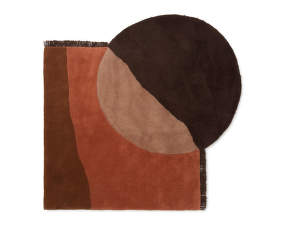 Koberec View Tufted Rug, red brown