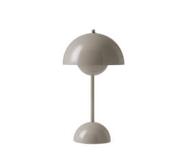 Prenosná lampička Flowerpot VP9, grey beige