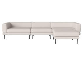 3-miestna pohovka Jerome s poufom - right, Linea - Beige