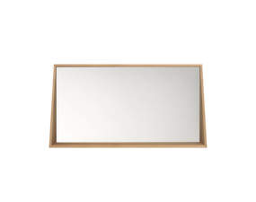 Nástenné zrkadlo Qualitime 120 cm, oak