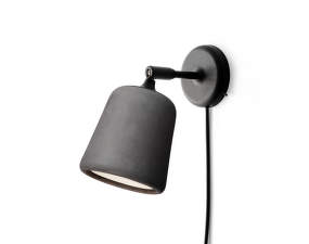 Nástenná lampa Material Wall Lamp, dark grey concrete