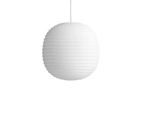 Závesné svietidlo Lantern Pendant, Small, Frosted White Opal Glass