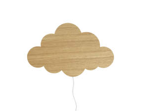 Detská lampa Cloud, oiled oak