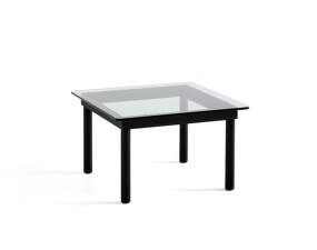 Konferenčný stolík Kofi 60x60, black/clear