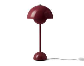 Stolná lampa Flowerpot VP3, dark plum