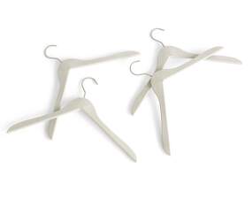 Ramienka Coat Hanger set 4 ks, warm grey