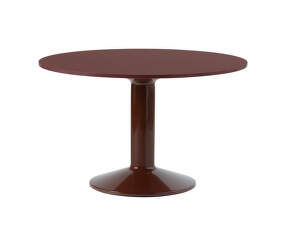 Stôl Midst Ø120, dark red