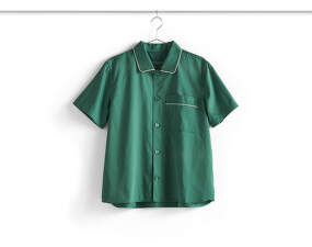 Pyžamová košeľa Outline Short Sleeve M/L, emerald green