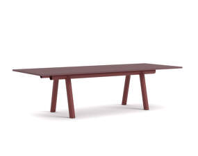 Stôl Boa 280x110x75 cm, barn red / burgundy linoleum