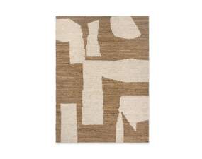 Koberec Piece Rug 140x200, off-white / toffee