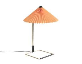 Stolová lampa Matin 380, polished brass / peach