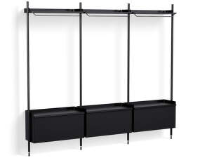 Policový systém Pier kombinácia 1003, black