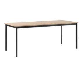 Jedálenský stôl Drip HW116, black/lacquered oak