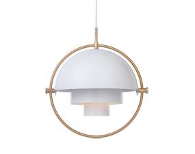 Závesná lampa Multi-Lite, white/brass