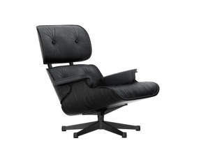 Kreslo Eames Lounge Chair, black ash