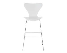 Barová stolička Series 7, white ash / chrom