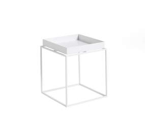 Stolík Tray Table 30x30, white