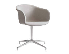 Stolička Elefy JH33, Ruskin/polished aluminium