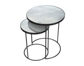 Odkládací stolík Nesting side table set, clear