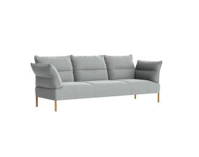 3-miestna pohovka Pandarine, reclining armrest, Re-wool 828 / oiled solid oak